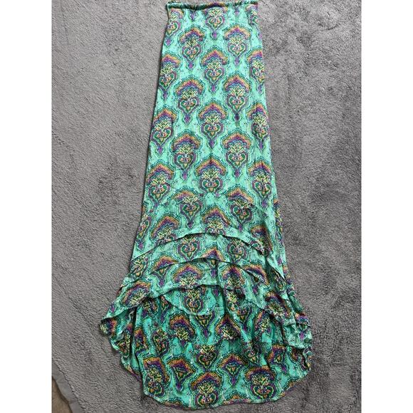 ONeill Swimsuit Cover Up Dress Womens XS Boho Sleeveless Open Back Blue - Picture 1 of 7